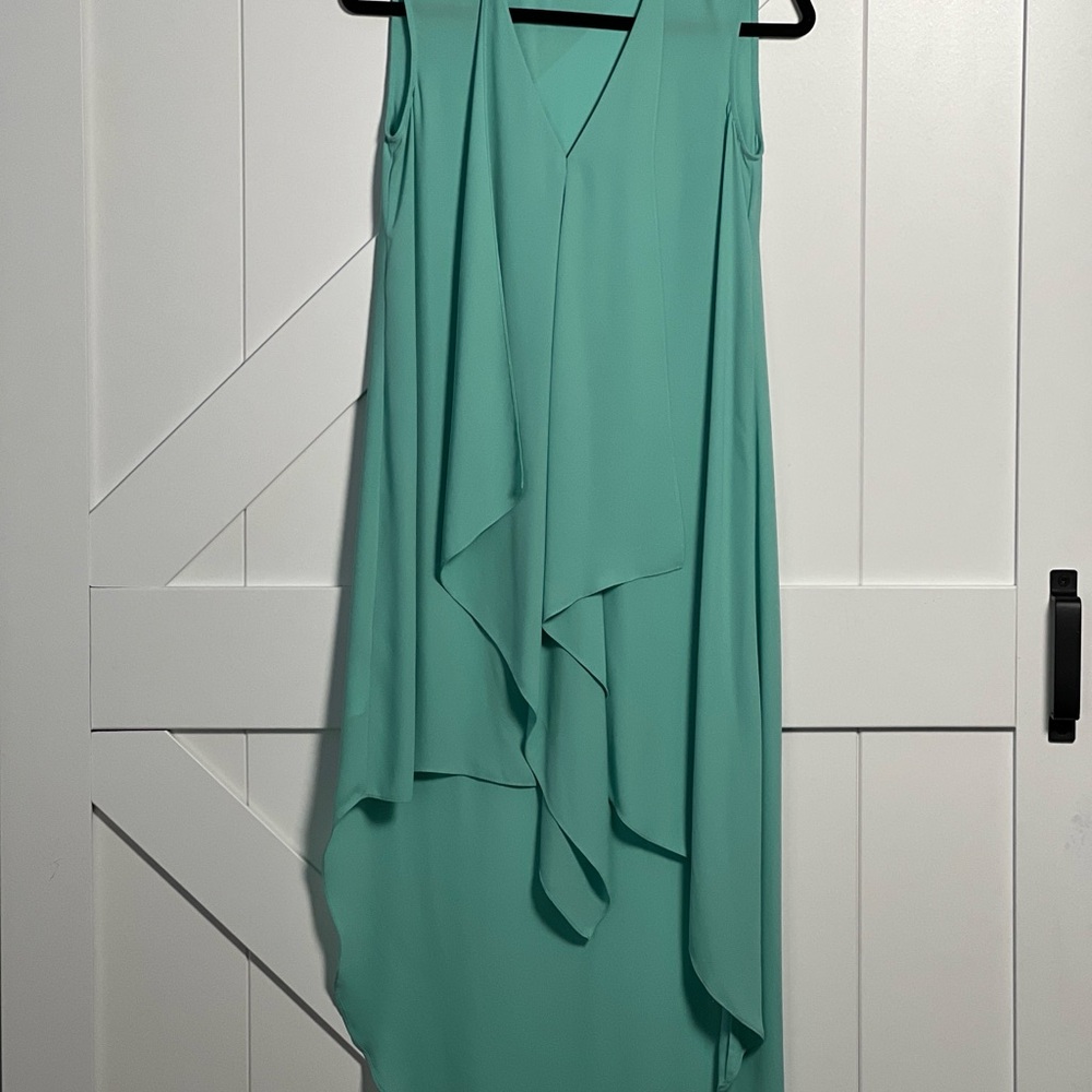 BCBG Elegant Mint Green Sleeveless Dress